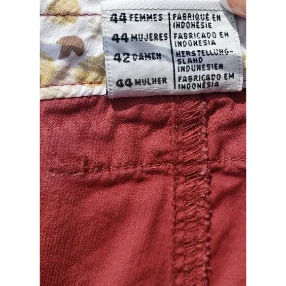 Columbia Women’s Coral Shorts 4" inseam Size 12 Button Zip Closure Spring Summer - Picture 7 of 14